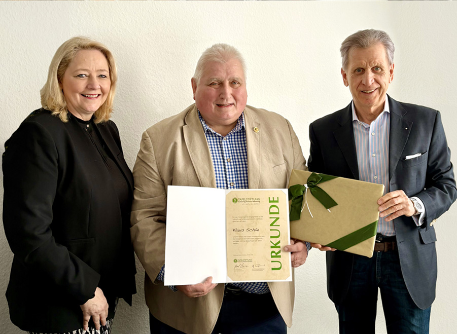 Klaus Schlie aus dem Kuratorium verabschiedet